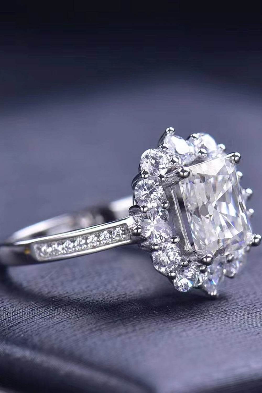 Need You Now 2 Carat Moissanite Ring - Tredona LLC
