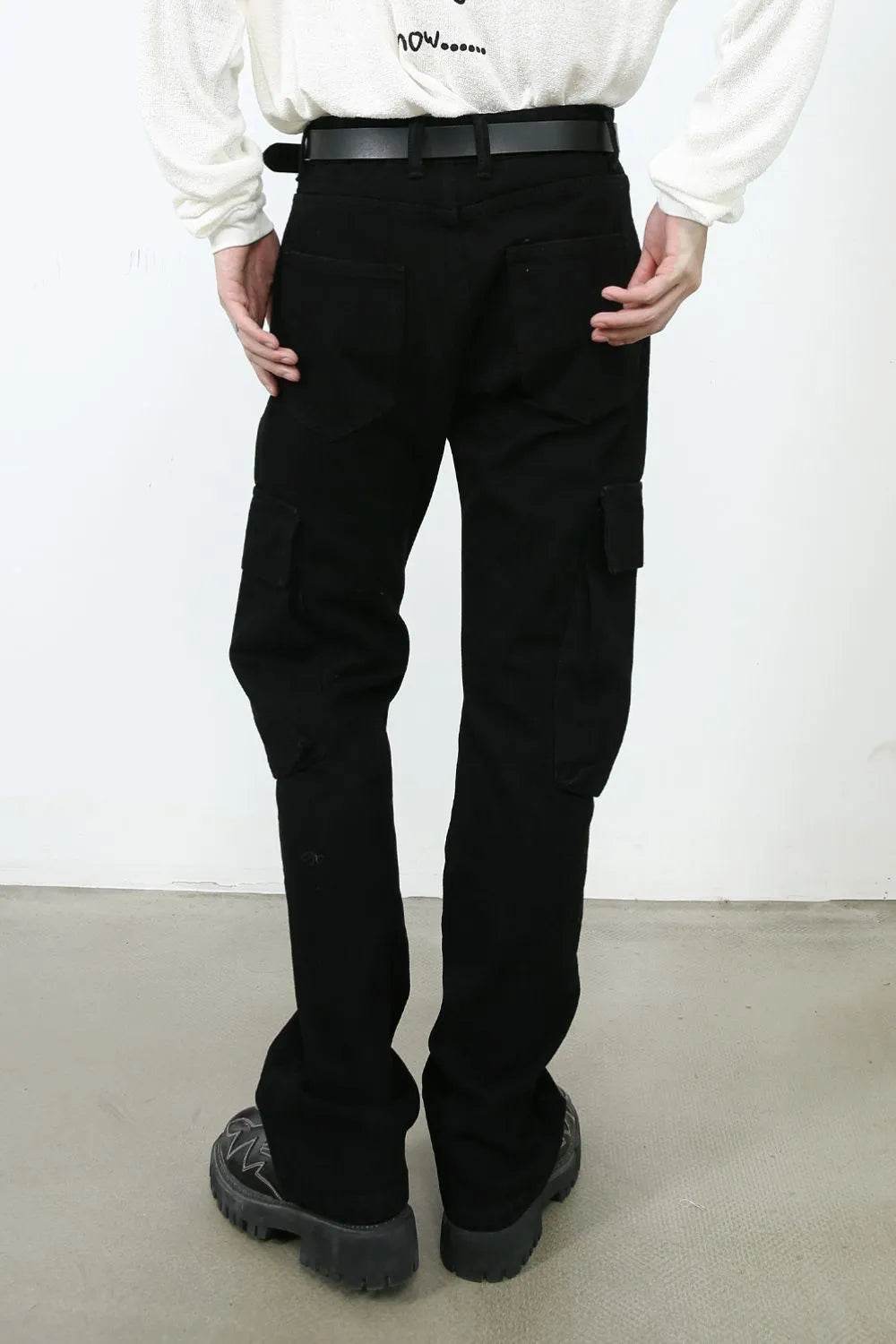 Men's Jeans with Cargo Pockets - Tredona LLC