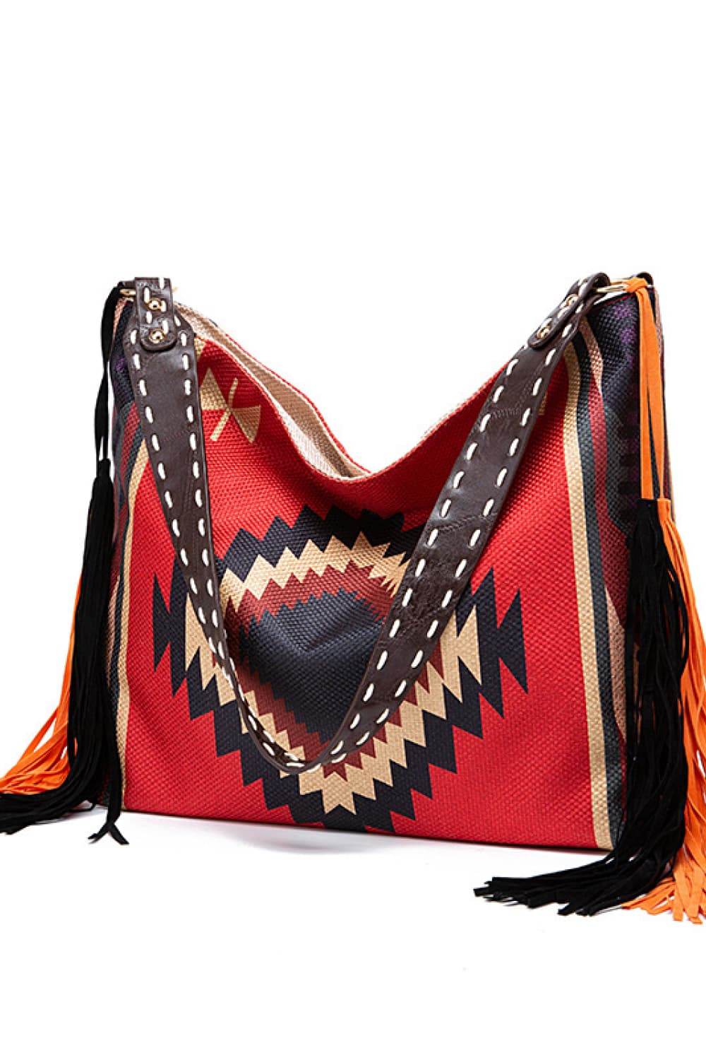 Geometric Canvas Tote Bag - Tredona LLC