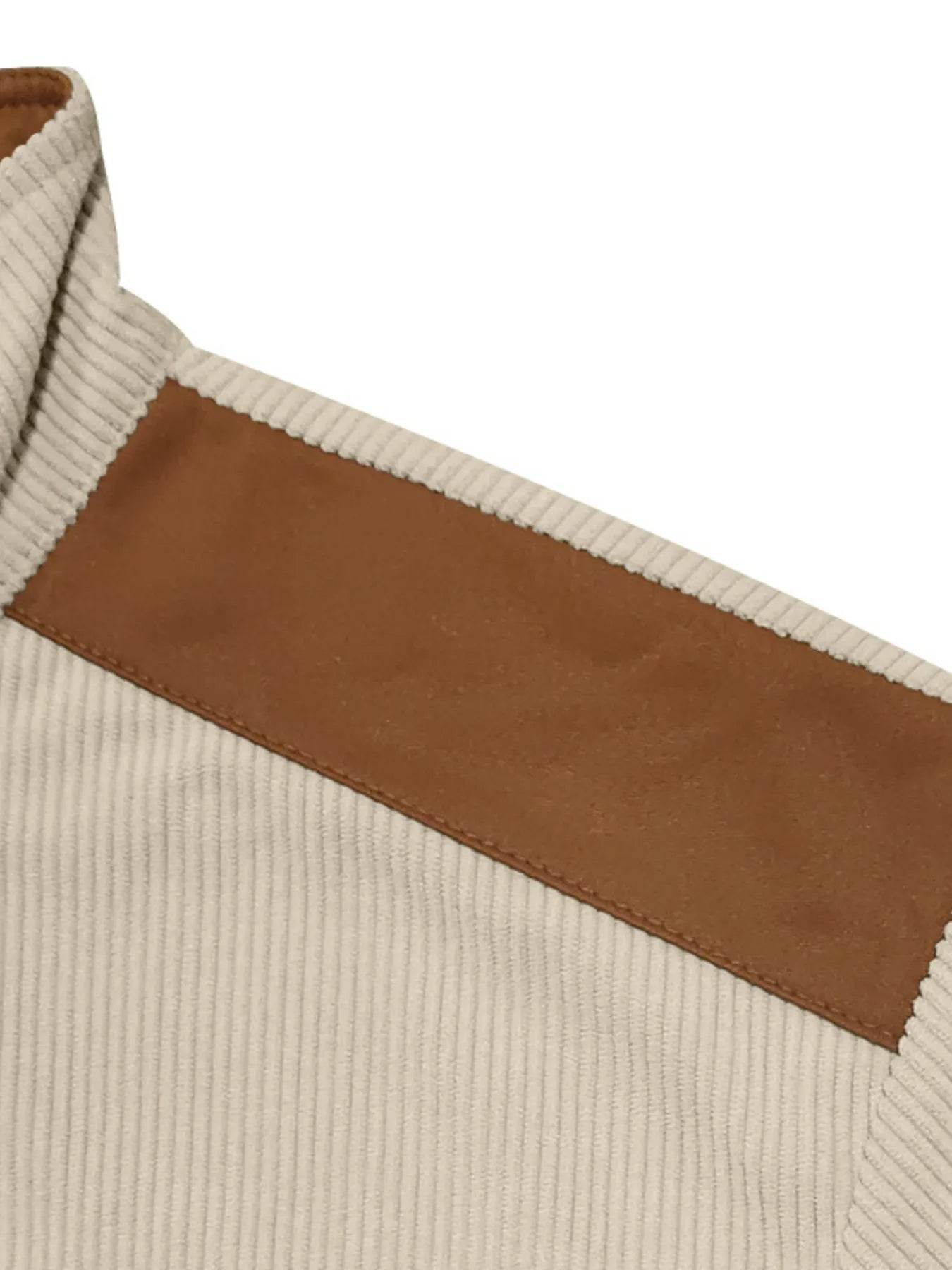 Men's Full Size Zip Up Long Sleeve Jacket Plus Size - Tredona LLC