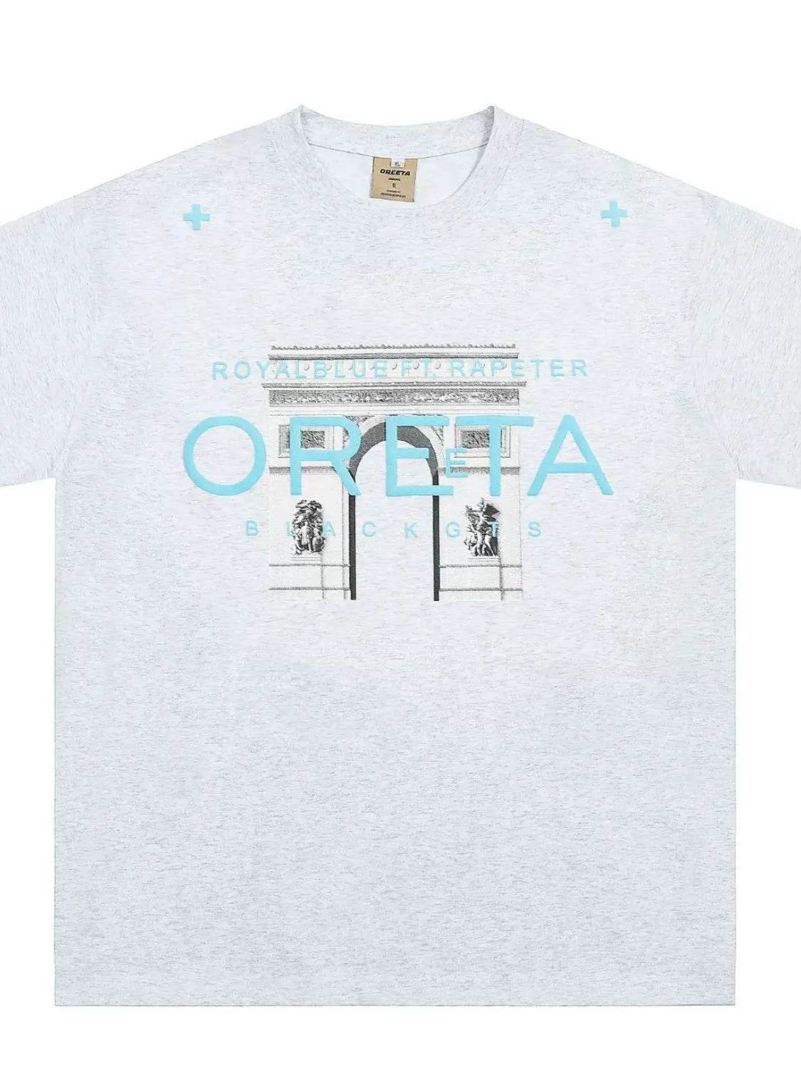 Men's Graphic Round Neck Short Sleeve T-Shirt - Tredona LLC