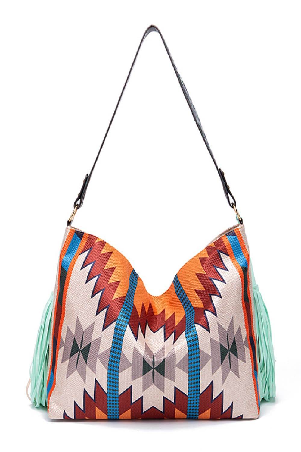 Geometric Canvas Tote Bag - Tredona LLC