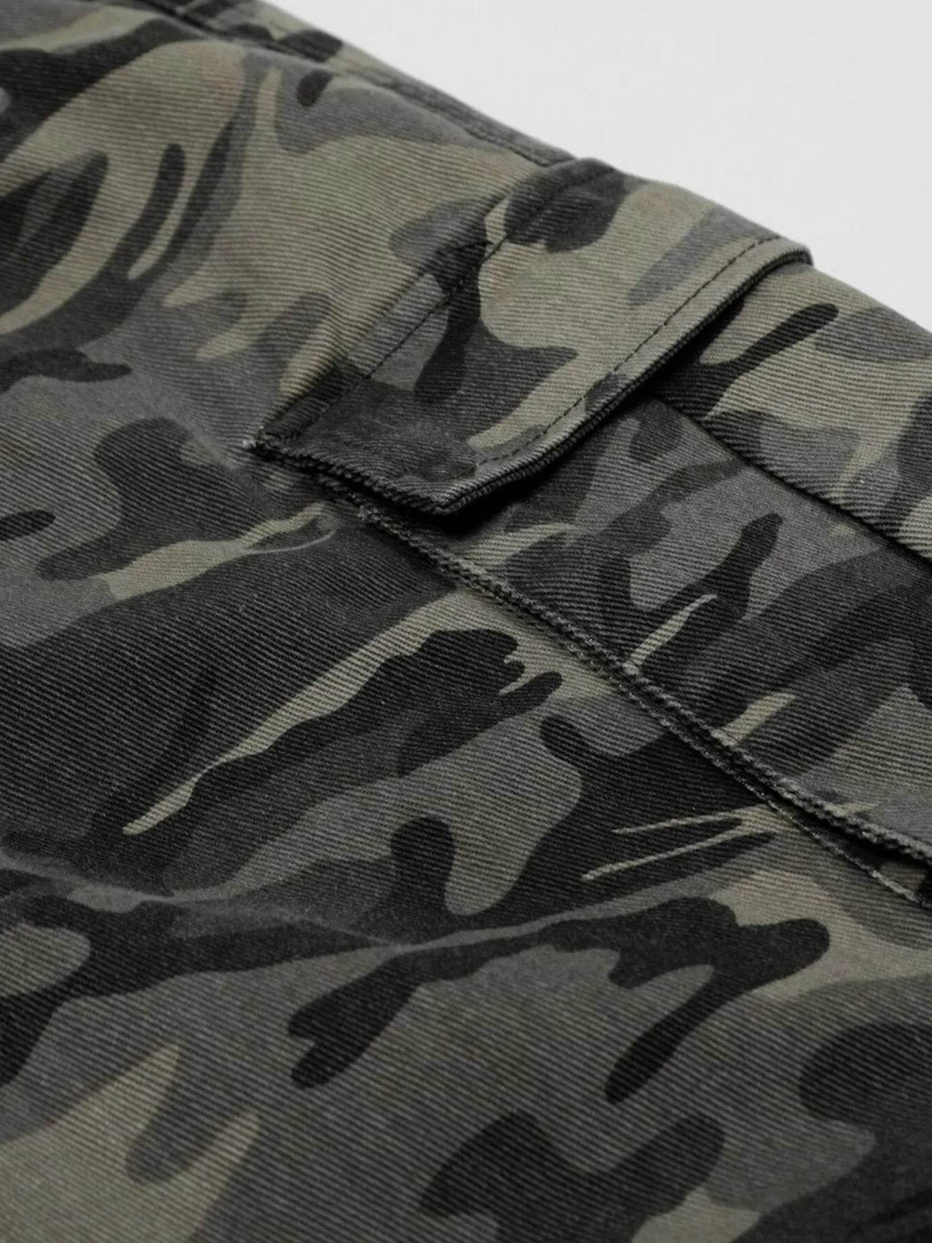 Men's Camouflage Cargo Shorts - Tredona LLC