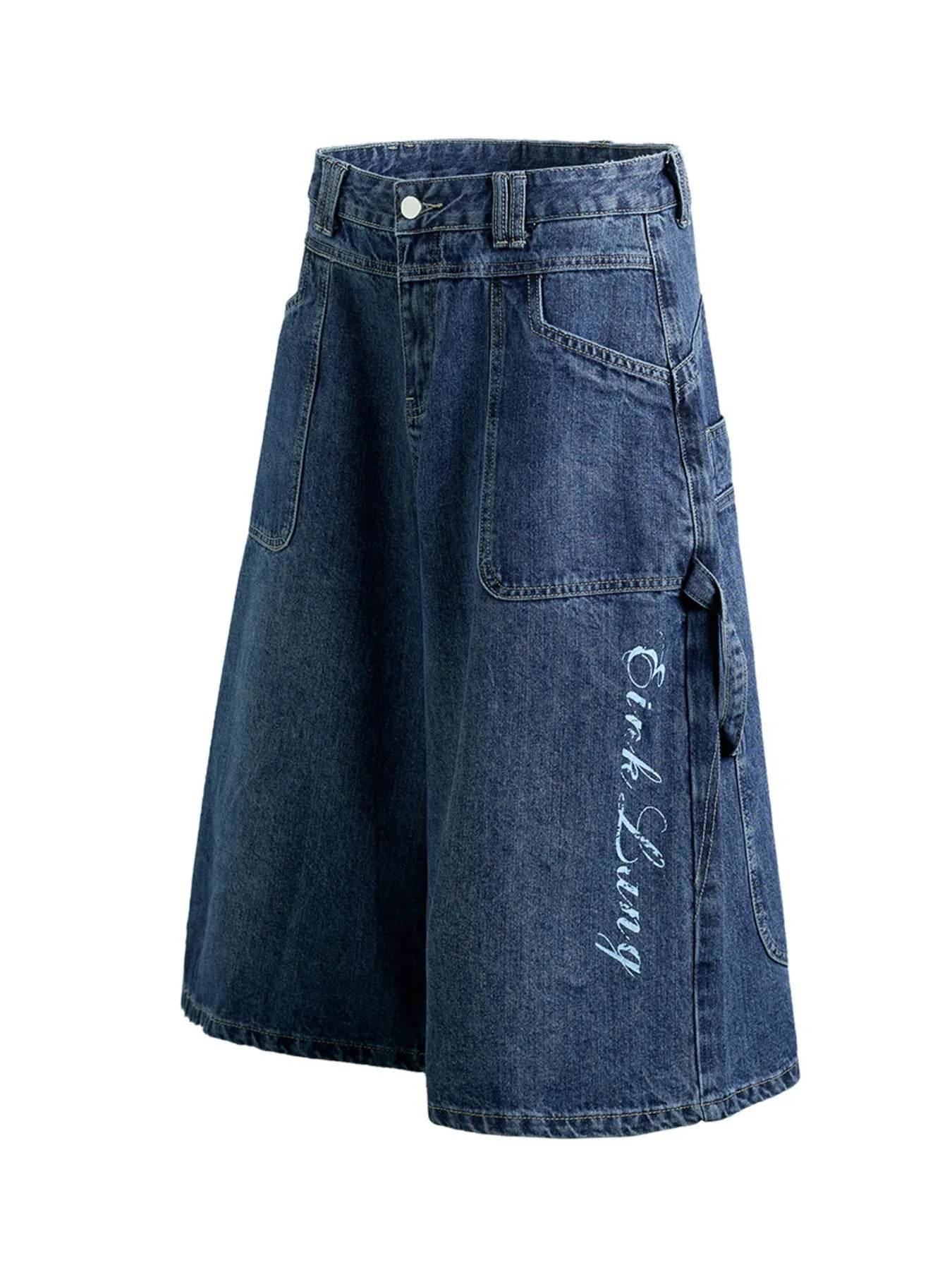 Men's Wash Denim Shorts - Tredona LLC