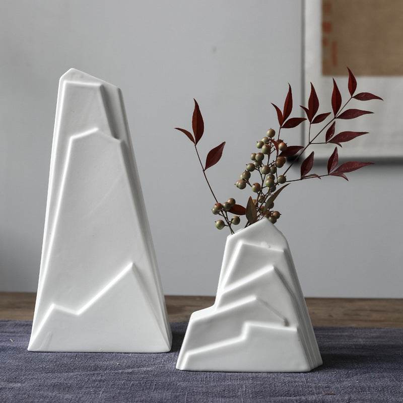 Ceramic Rockery Modern Home Living Room Study Decoration Crafts - Tredona LLC