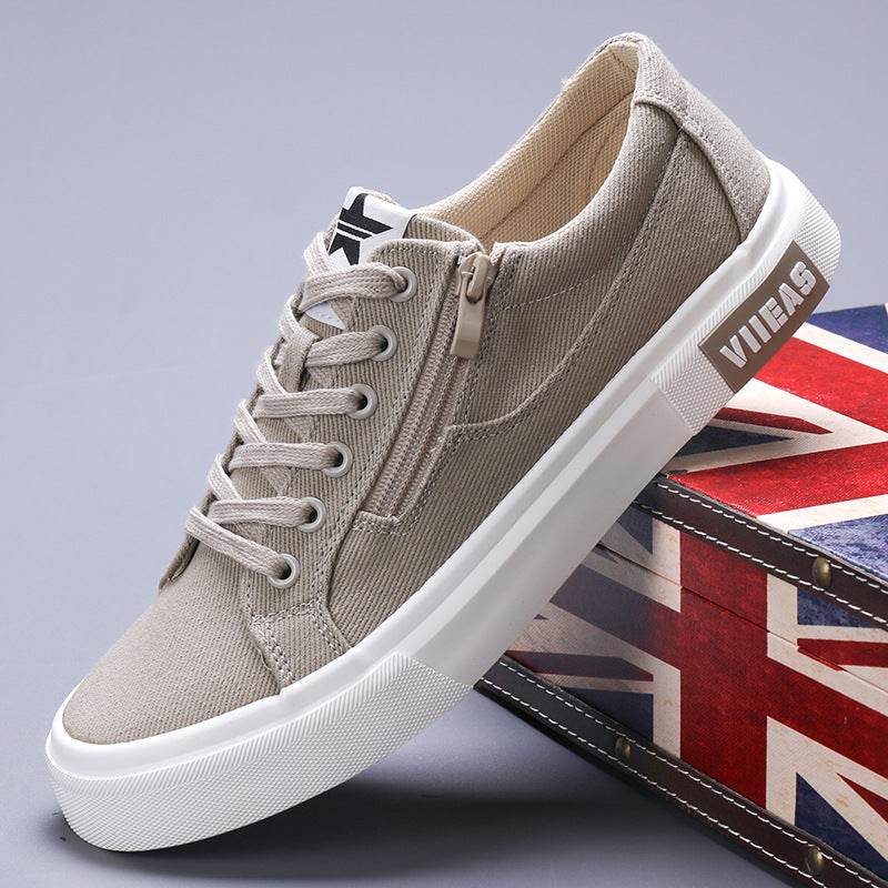 Men's Shoes Sports Casual Borad Shoes Breathable All-match Canvas Shoes - Tredona LLC