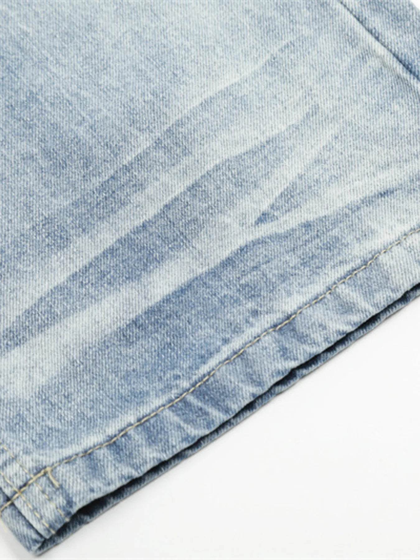 Men's Wide Leg Jeans - Tredona LLC