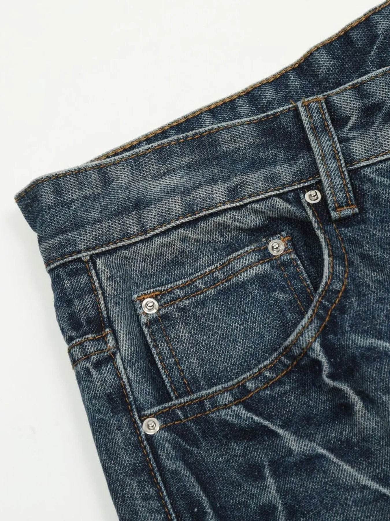 Men's Wide Leg Jeans - Tredona LLC