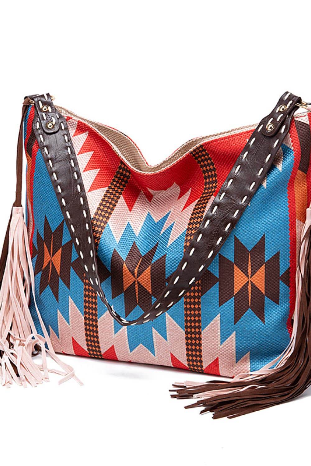 Geometric Canvas Tote Bag - Tredona LLC