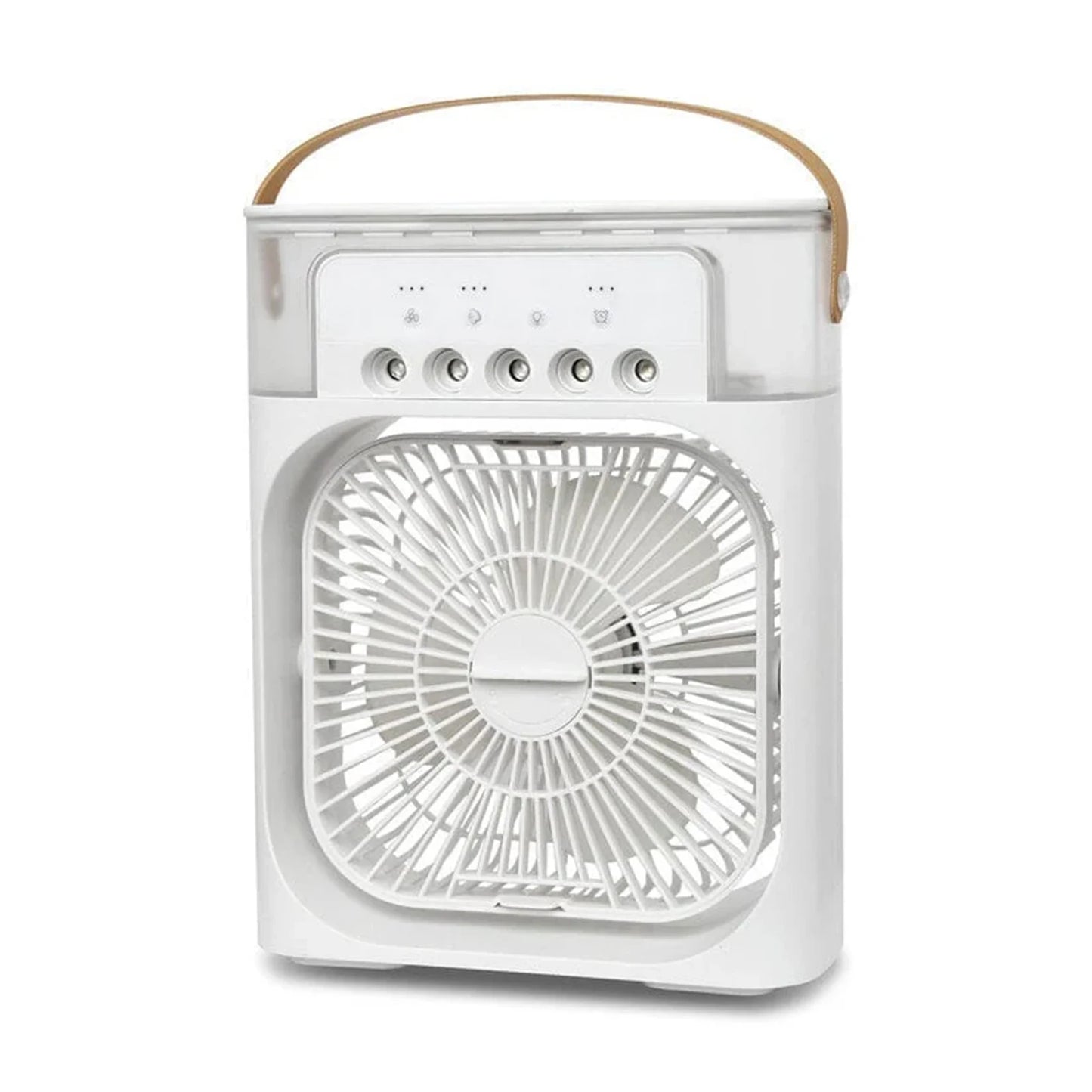 3 In 1 Fan Air Conditioners Portable USB Electric Fan LED Night Light Water Mist Fan Table Air Humidifier For Home Summer Cooler