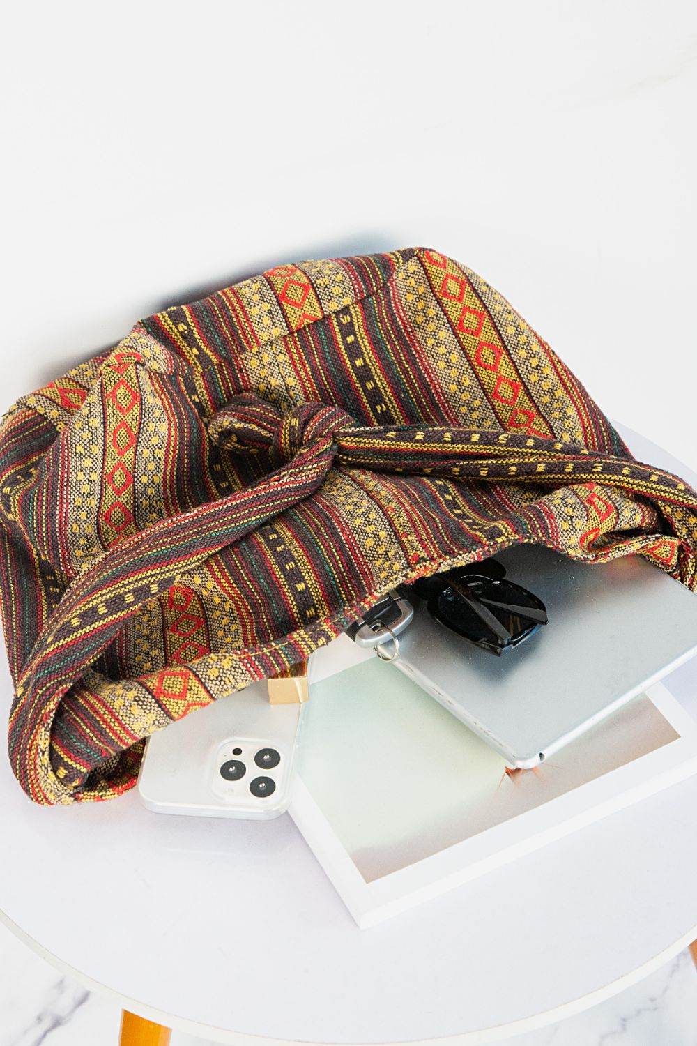 Large Canvas Crossbody Bag - Tredona LLC
