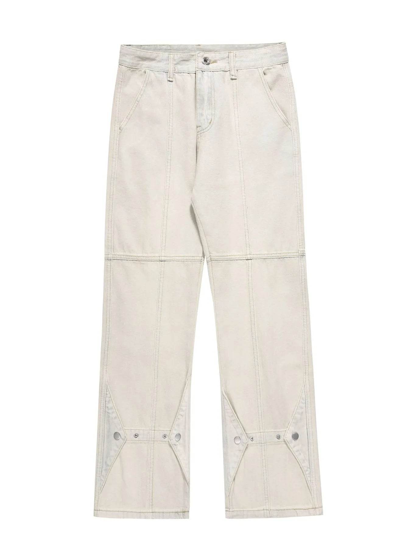 Men's Wide Leg Jeans - Tredona LLC