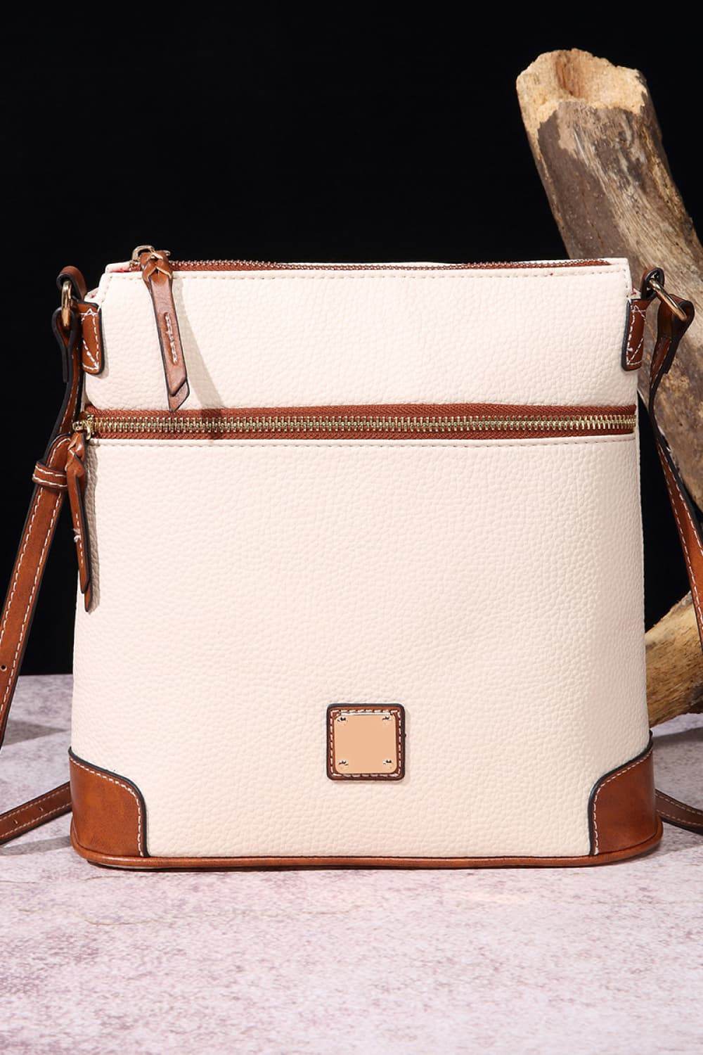 PU Leather Crossbody Bag - Tredona LLC