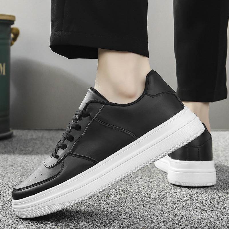 Plus Size Platform White Shoes Men's Shoes Spring And Summer - Tredona LLC
