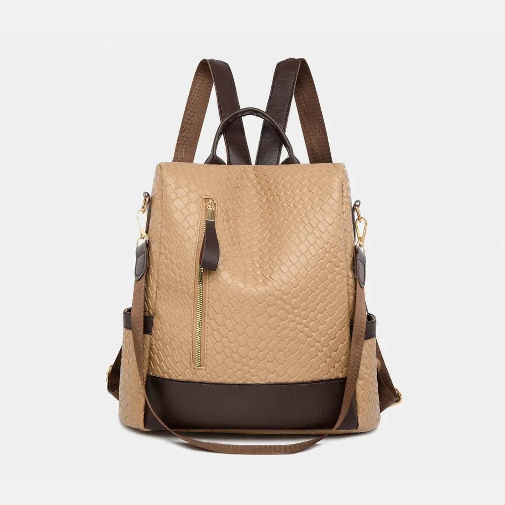 PU Leather Backpack Bag - Tredona LLC