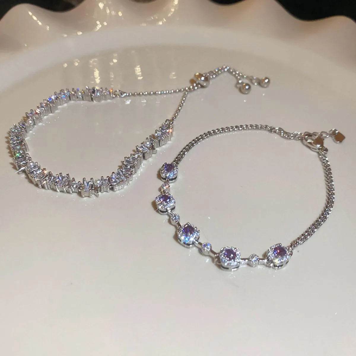 Copper Zircon Bracelet - Tredona LLC