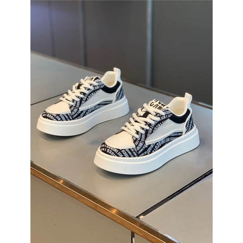 Thick Bottom Wear-resistant Board Shoes Breathable Fashion Casual Sneaker - Tredona LLC