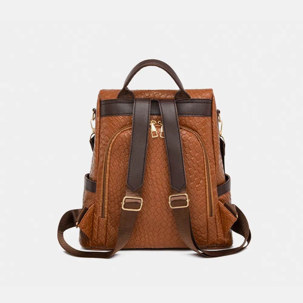 PU Leather Backpack Bag - Tredona LLC