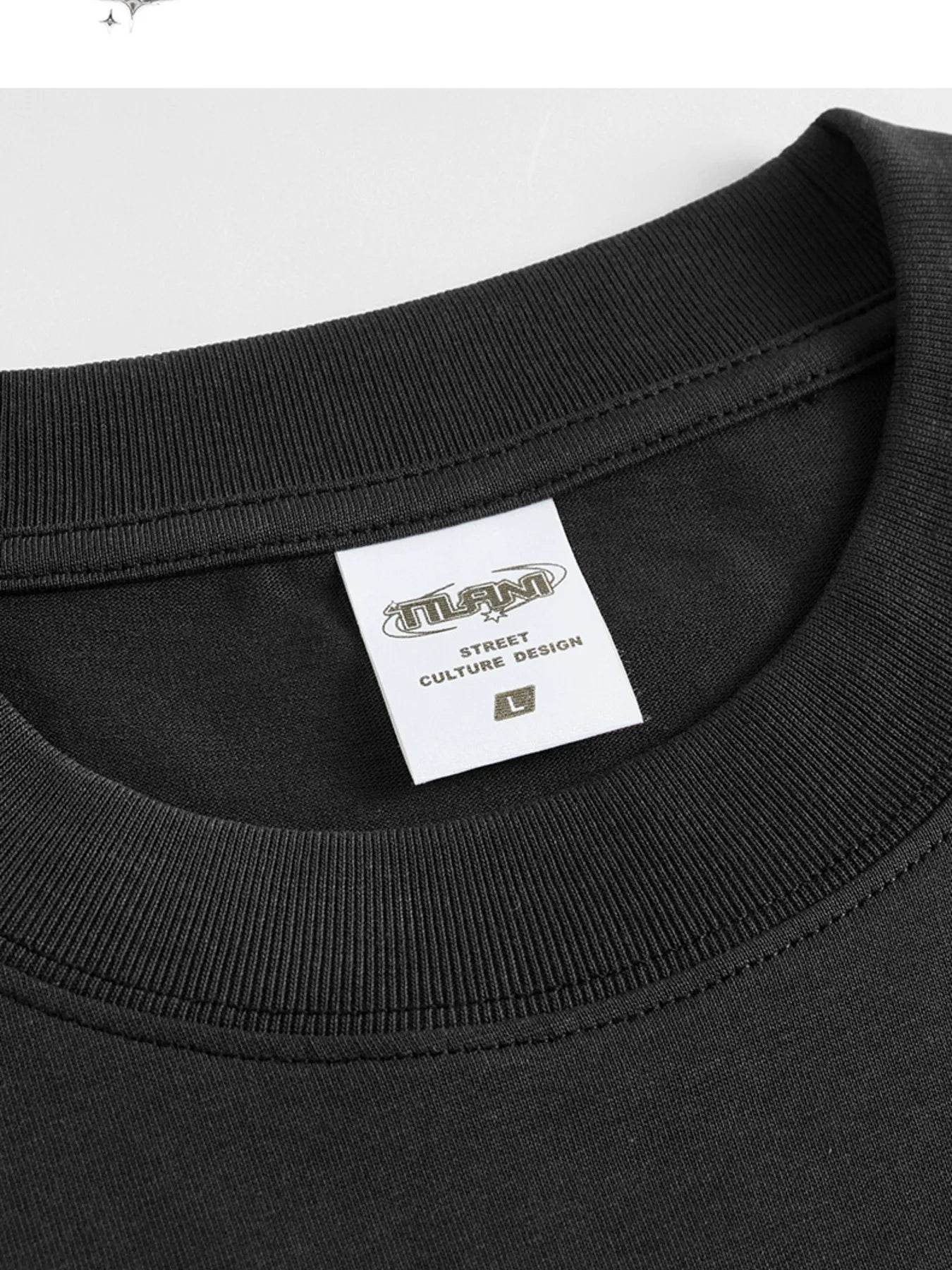 Men's Graphic Round Neck Short Sleeve T-Shirt - Tredona LLC