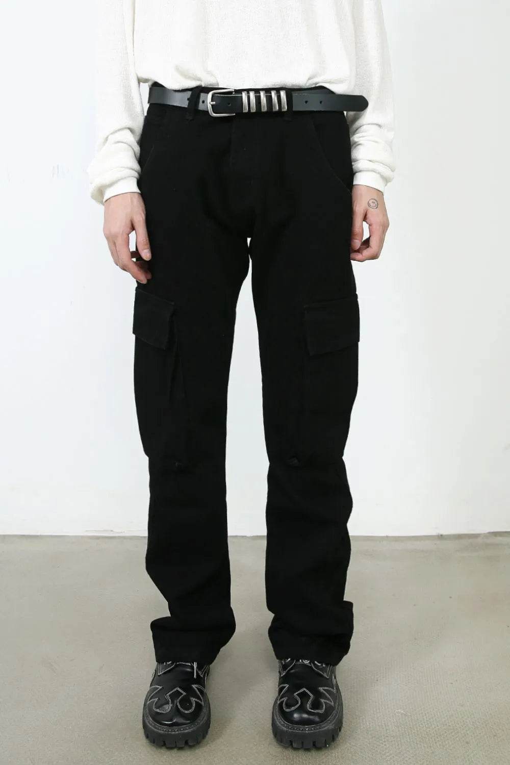 Men's Jeans with Cargo Pockets - Tredona LLC