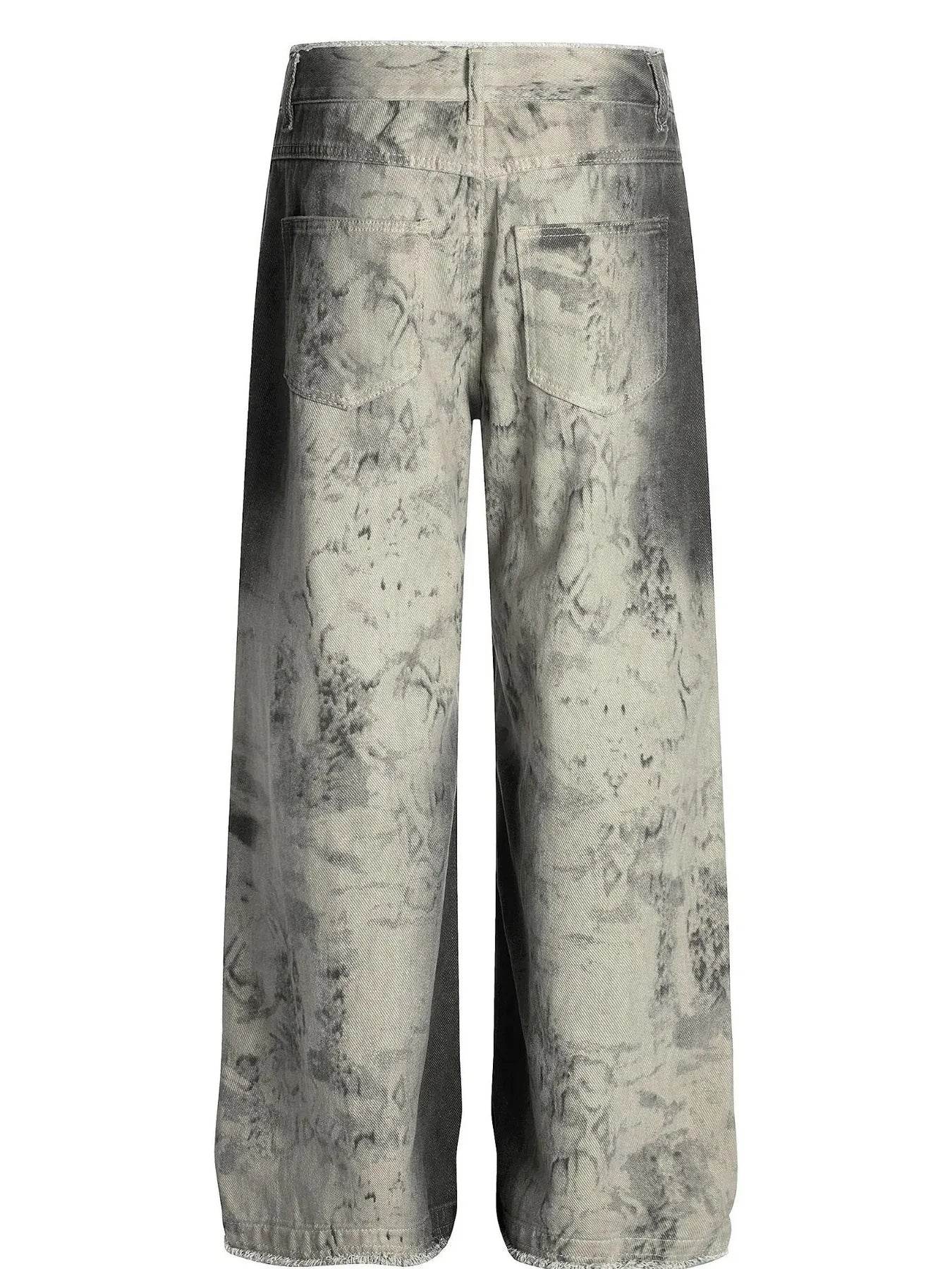 Men's Wide Leg Jeans - Tredona LLC
