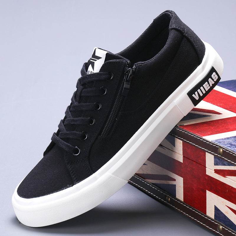 Men's Shoes Sports Casual Borad Shoes Breathable All-match Canvas Shoes - Tredona LLC
