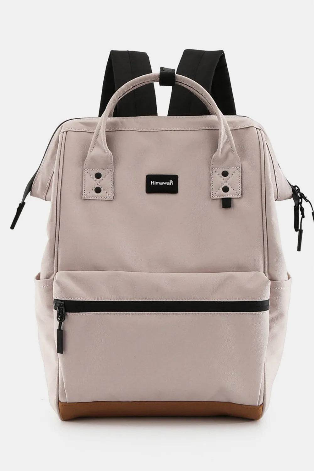Himawari Waterproof Canvas Travel Backpack Bag with USB Port - Tredona LLC