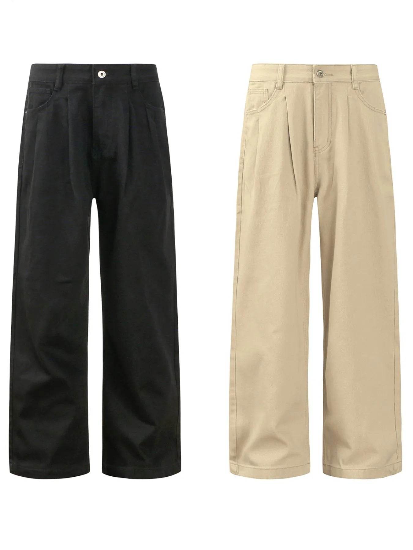 Men's Wide Leg Pants - Tredona LLC