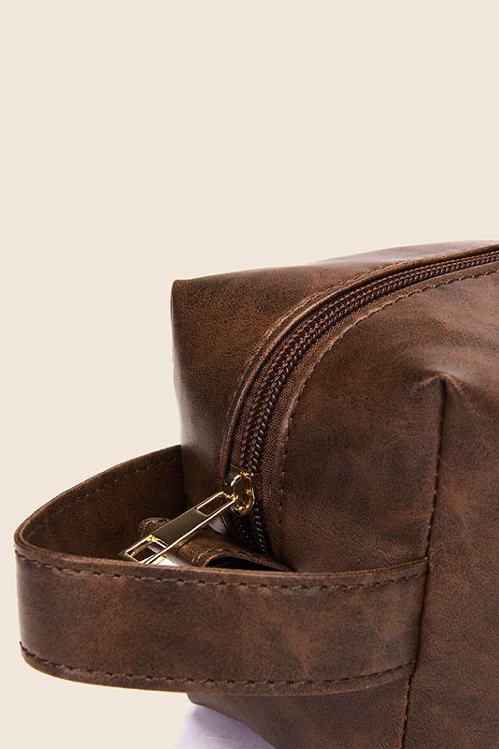 PU Leather Makeup Bag - Tredona LLC