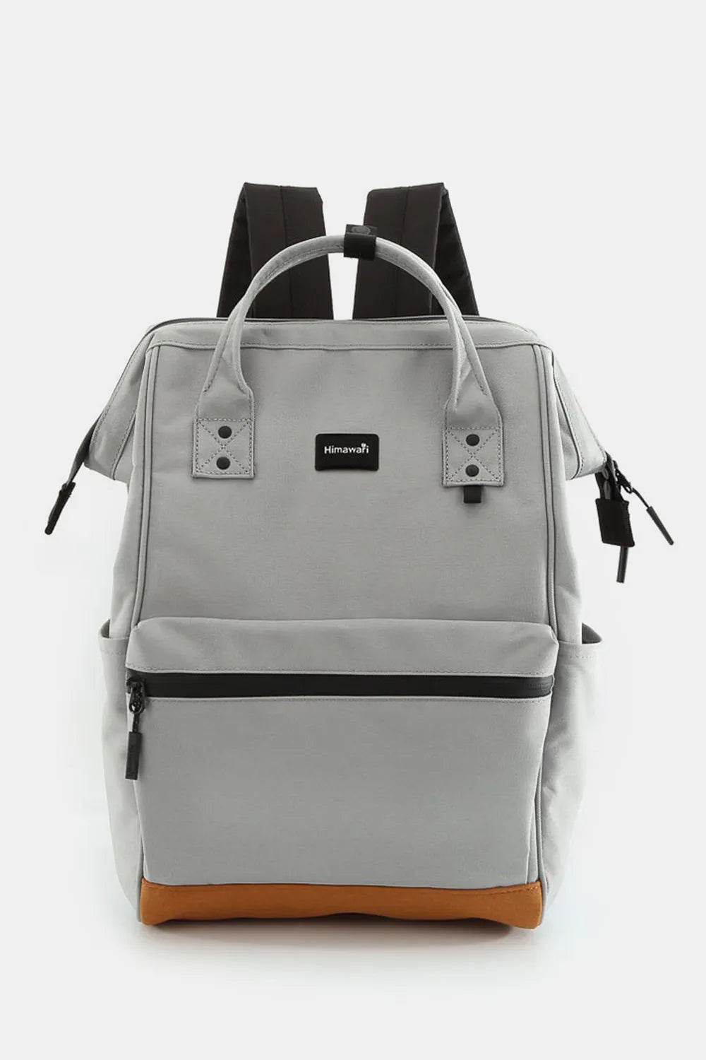 Himawari Waterproof Canvas Travel Backpack Bag with USB Port - Tredona LLC