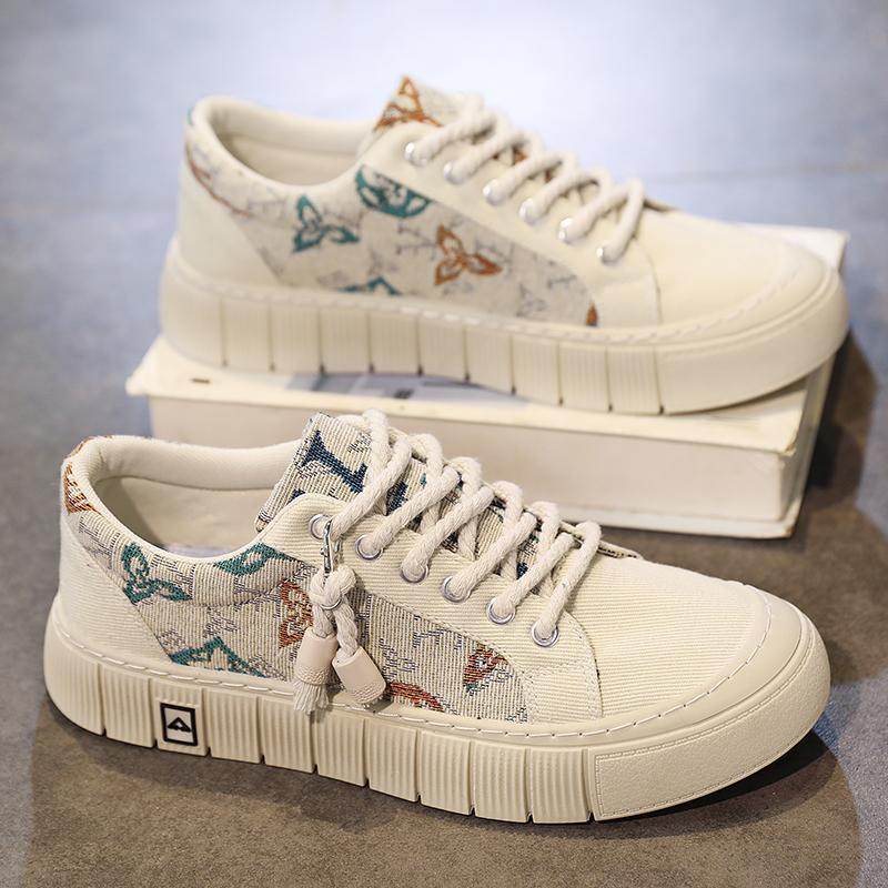 Trendy Wild Four Seasons Canvas Sneakers - Tredona LLC