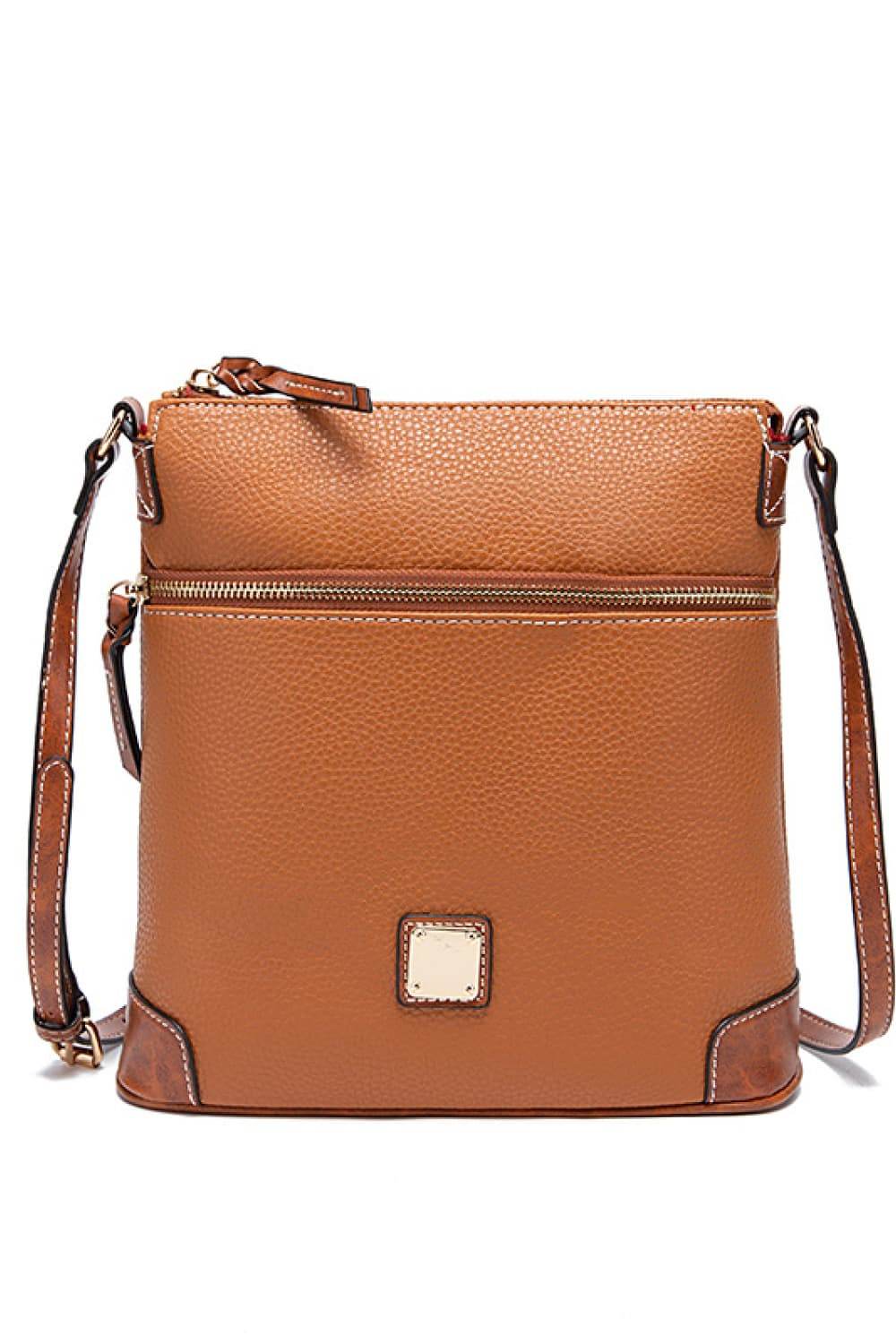 PU Leather Crossbody Bag - Tredona LLC
