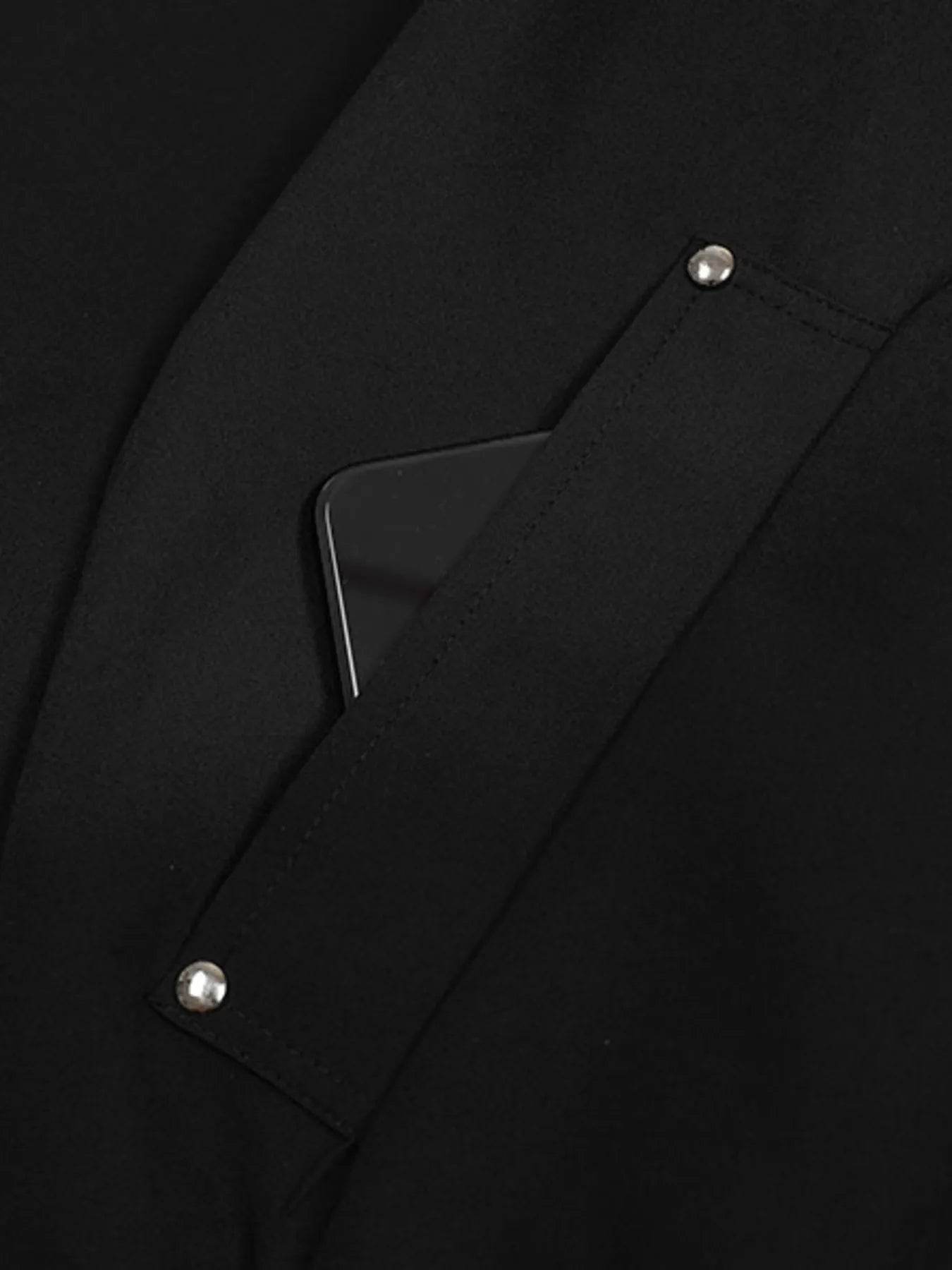 Men's Zip Up Long Sleeve Jacket - Tredona LLC