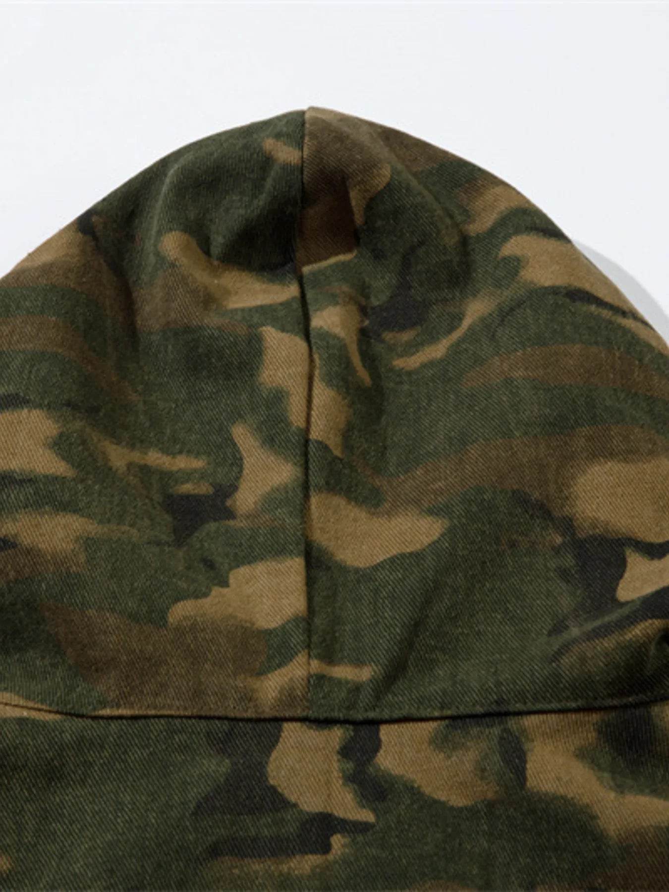 Men's Camouflage Zip Up Hooded Windbreaker Jacket - Tredona LLC