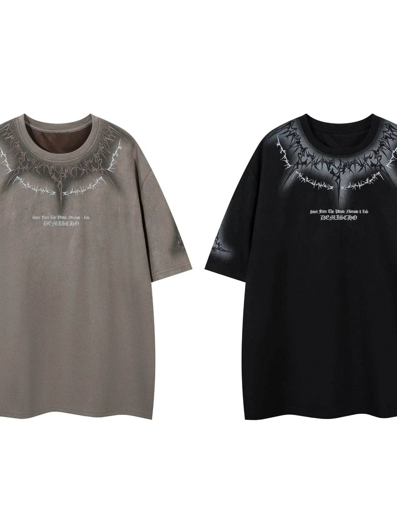 Men's Round Neck Short Sleeve Oversized T-Shirt - Tredona LLC