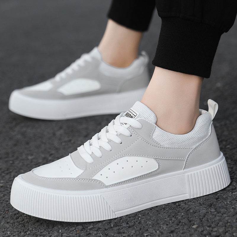 Sneakers Men's Low-top Platform Platform Casual High Street All-match Trendy Shoes - Tredona LLC