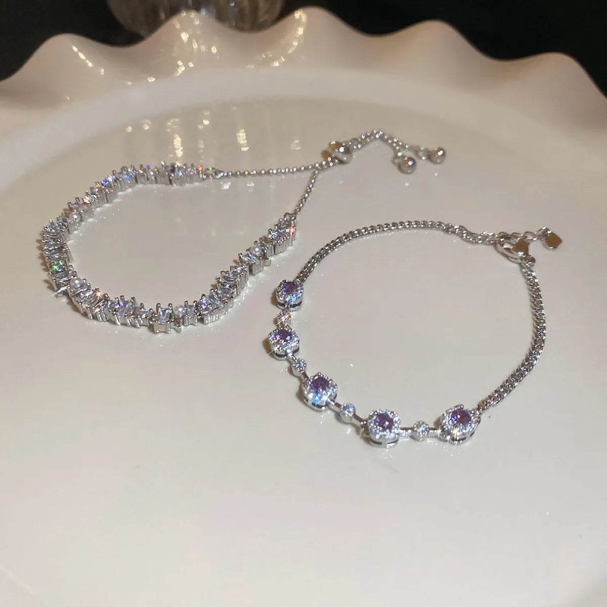 Copper Zircon Bracelet - Tredona LLC