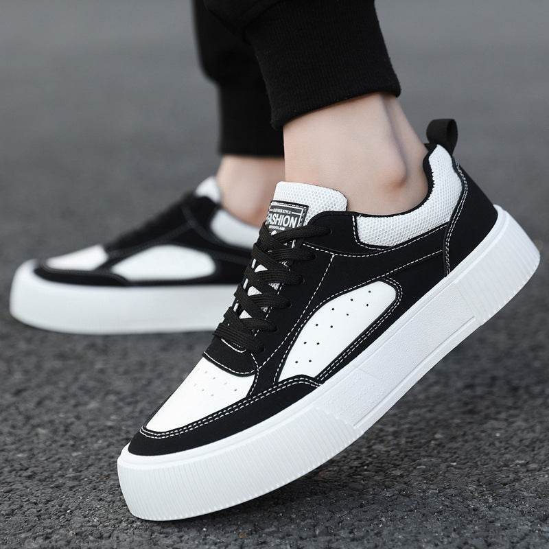 Sneakers Men's Low-top Platform Platform Casual High Street All-match Trendy Shoes - Tredona LLC