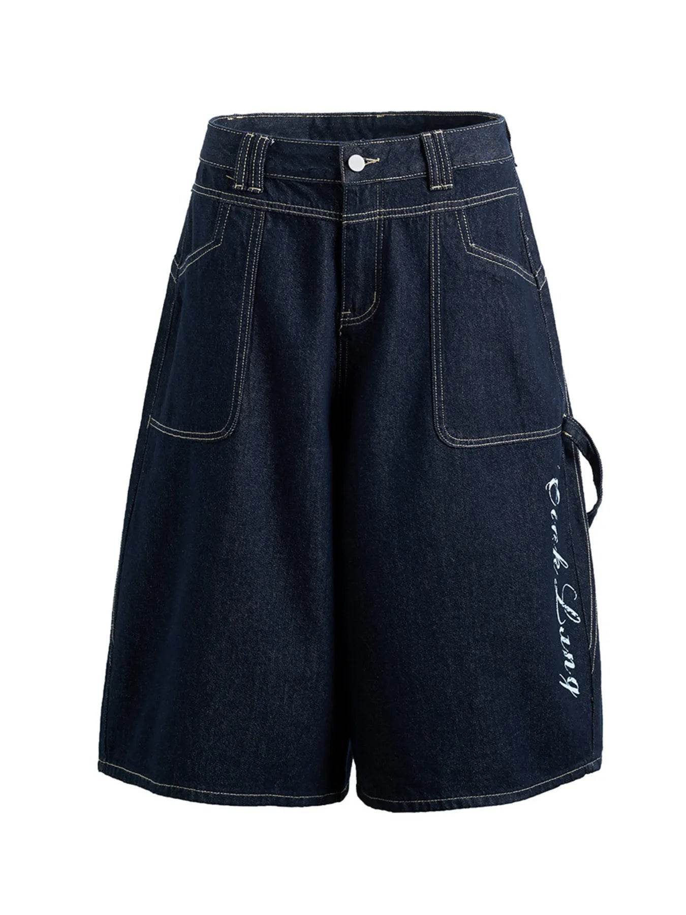 Men's Wash Denim Shorts - Tredona LLC