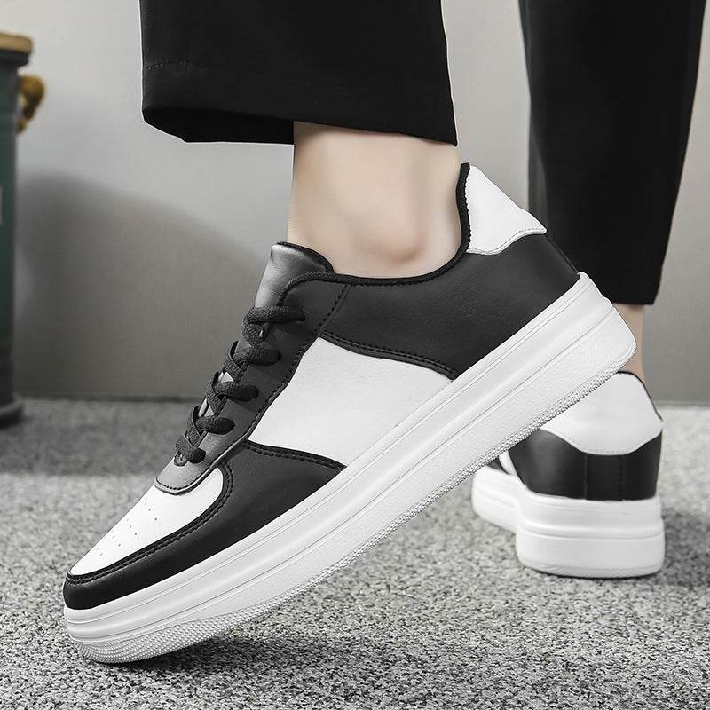 Plus Size Platform White Shoes Men's Shoes Spring And Summer - Tredona LLC