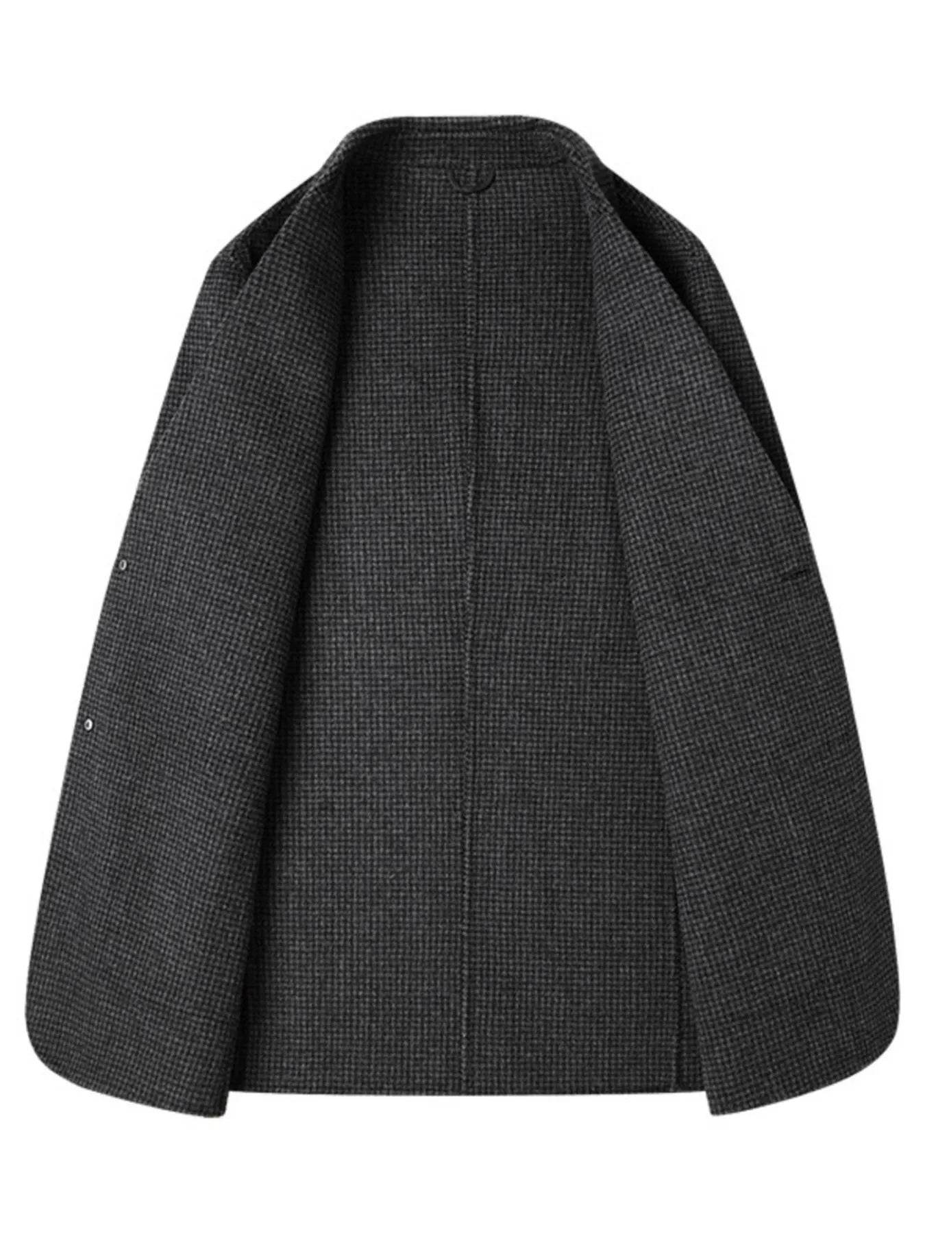 Men's Plus Size Lapel Collar Long Sleeve Blazer - Tredona LLC