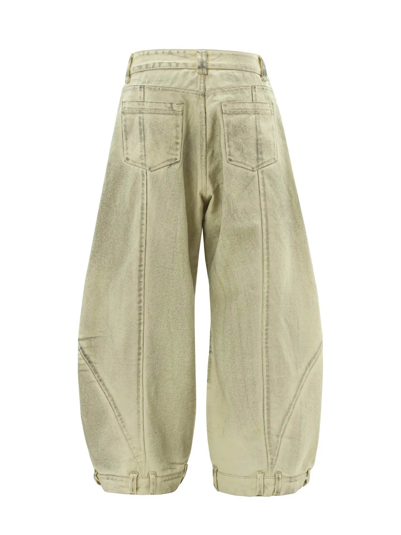 Men's Wide Leg Jeans - Tredona LLC
