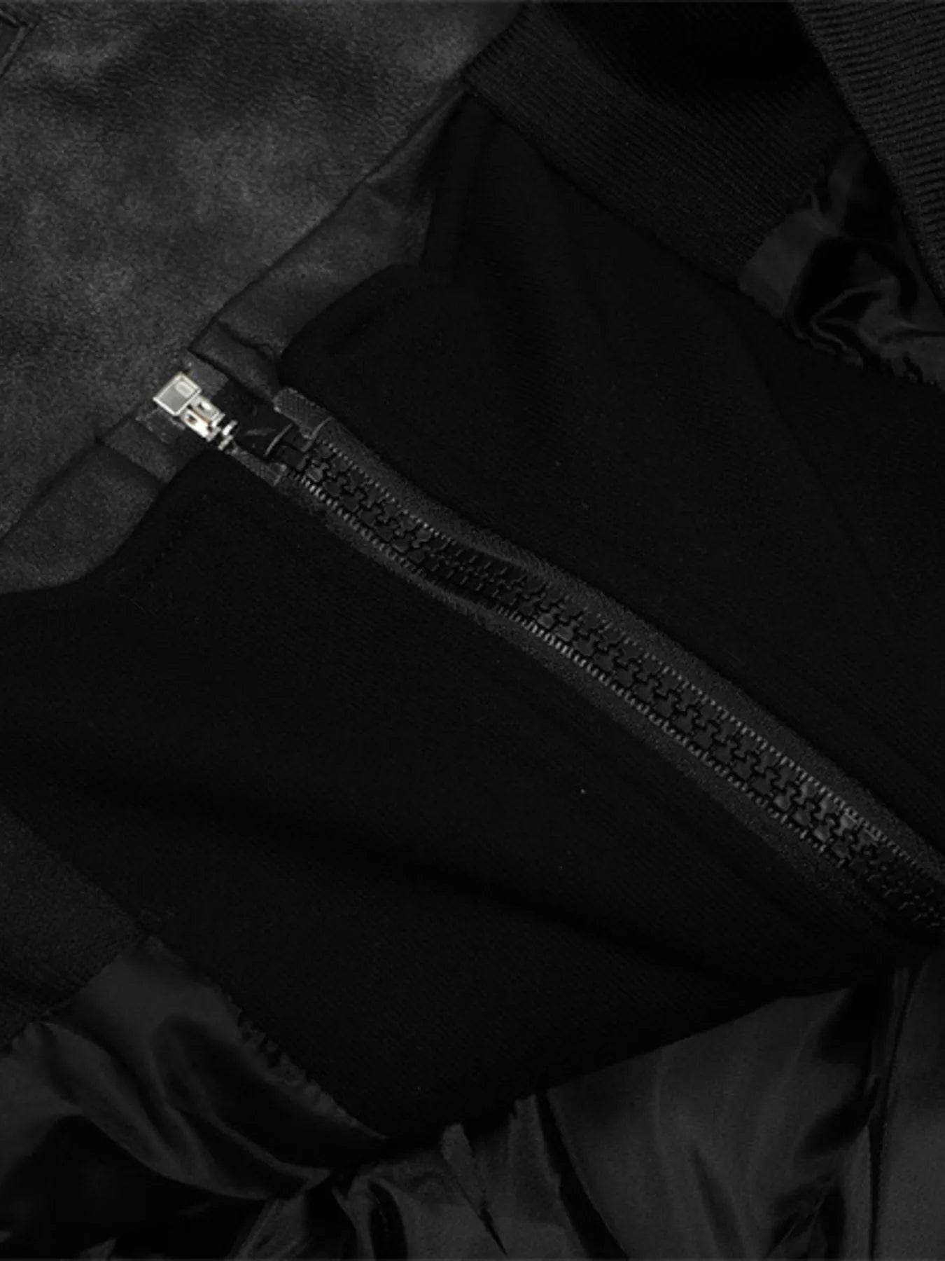 Men's Drawstring Washed Zip Up Hooded Jacket - Tredona LLC