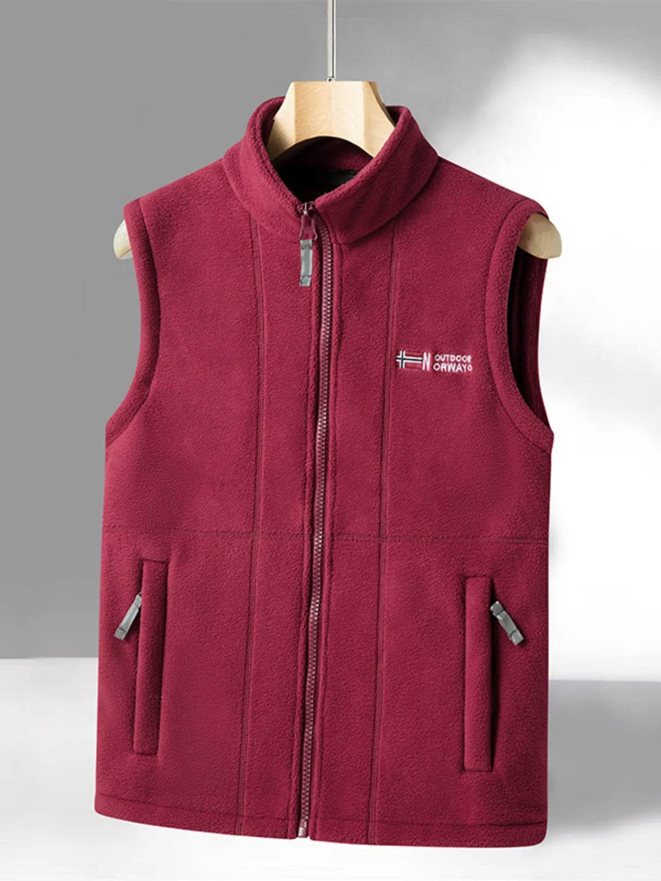 Men's Zip Up Vest - Tredona LLC