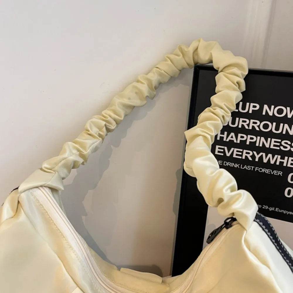 Ruched Large Tote Bag - Tredona LLC