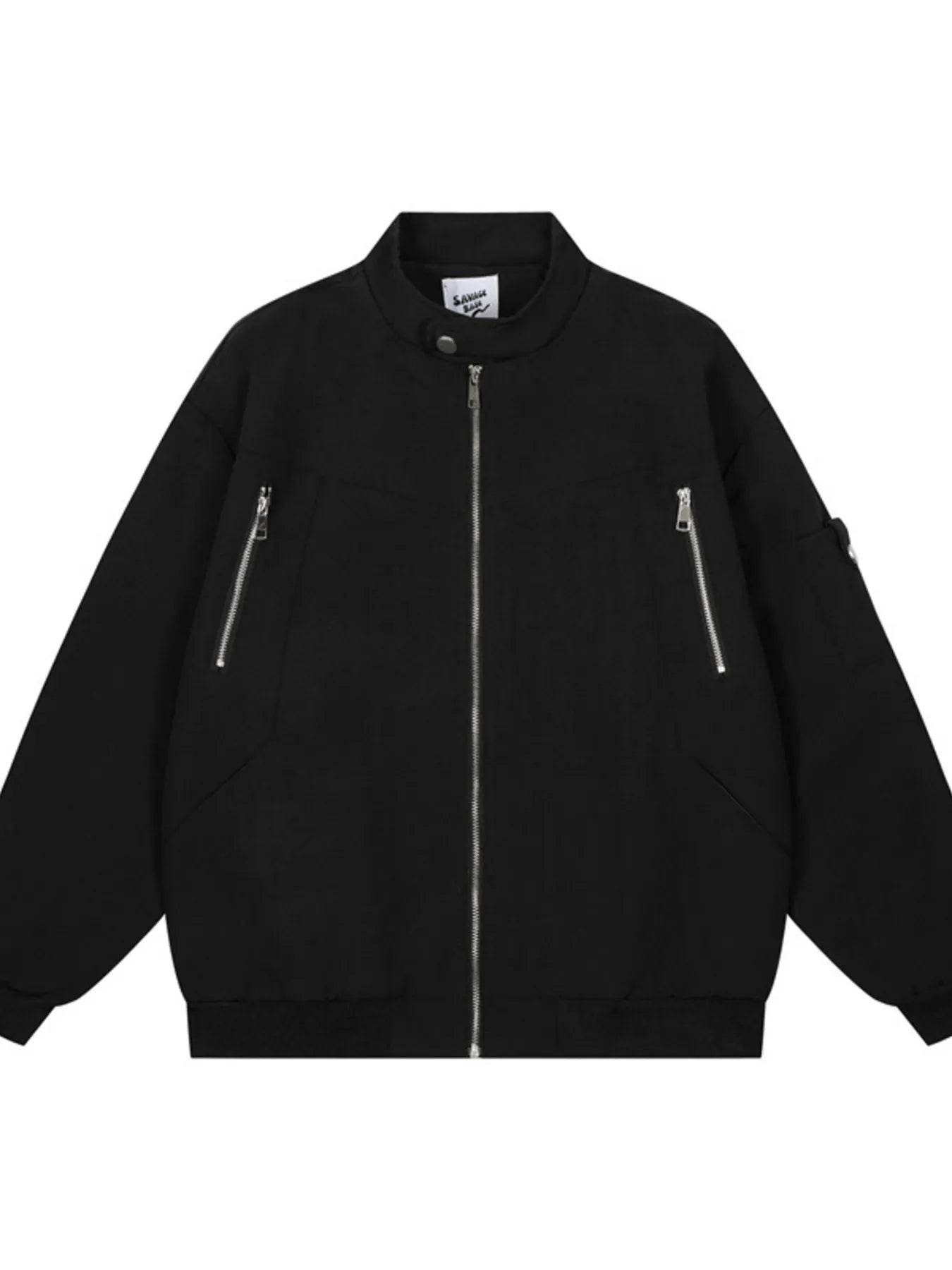 Men's Zip Up Long Sleeve Jacket - Tredona LLC