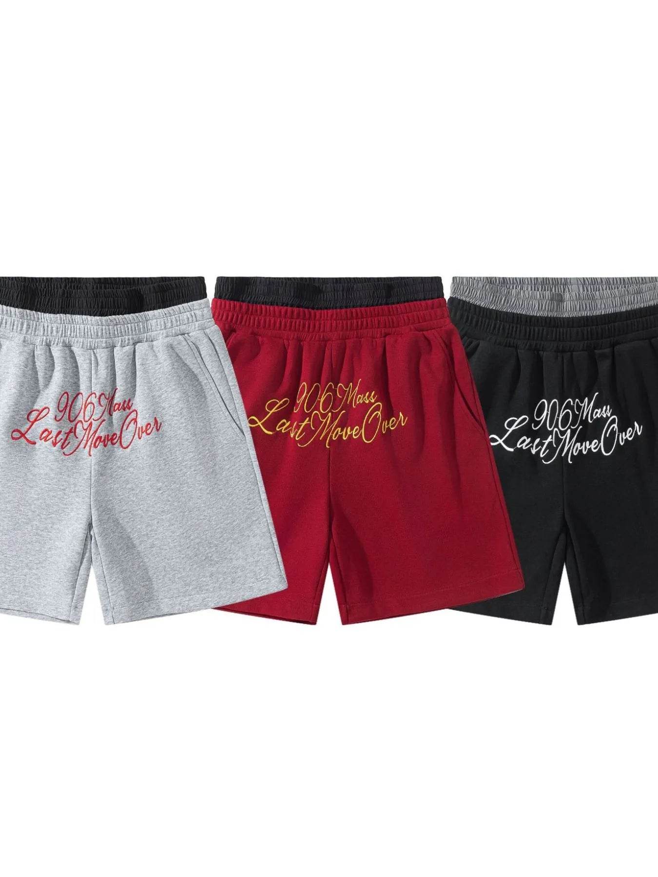Men's Embroidered Casual Shorts - Tredona LLC