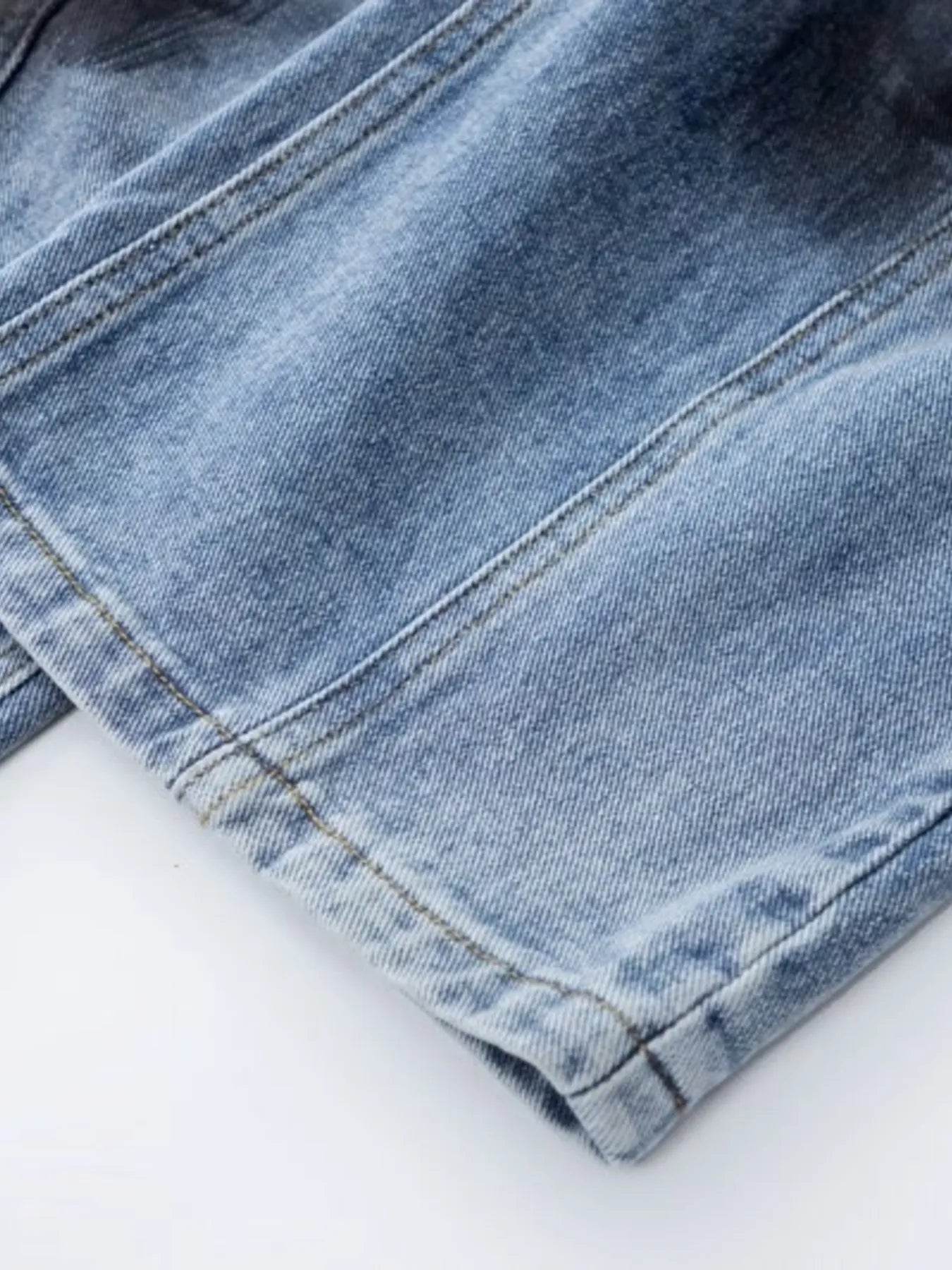 Men's Wide Leg Jeans - Tredona LLC