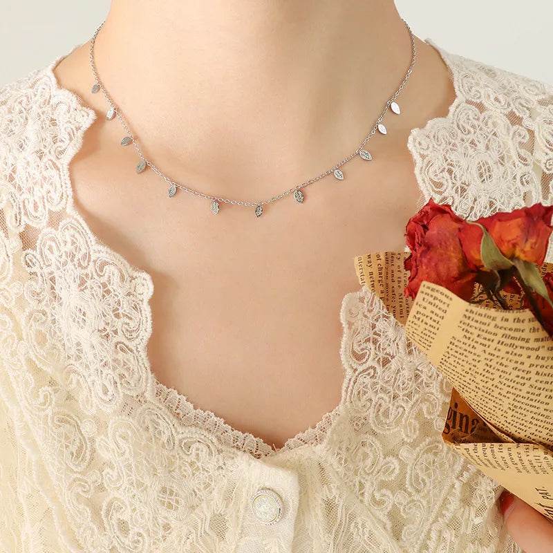 Titanium Steel Charm Necklace - Tredona LLC