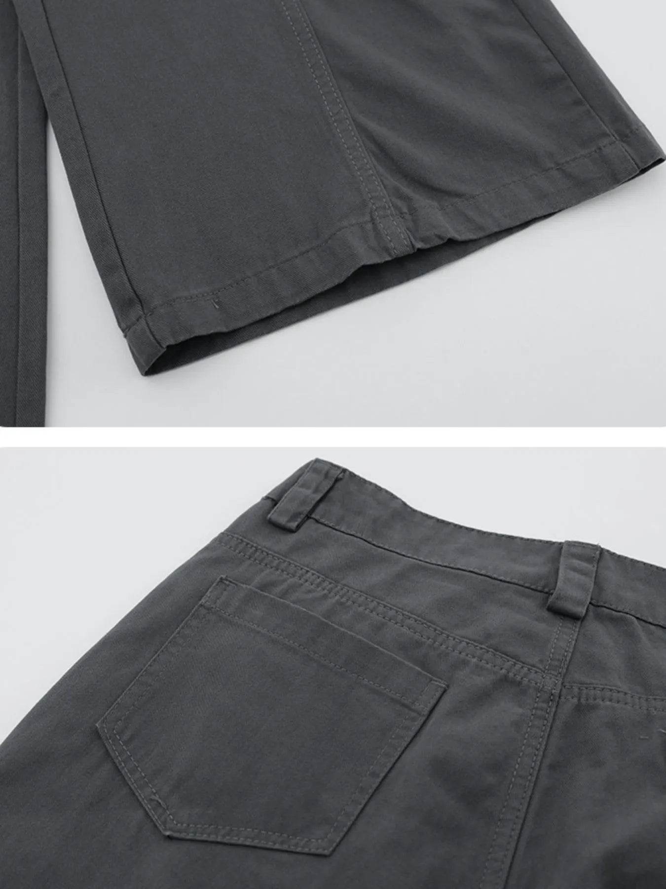 Men's Flare Jeans with Pockets - Tredona LLC